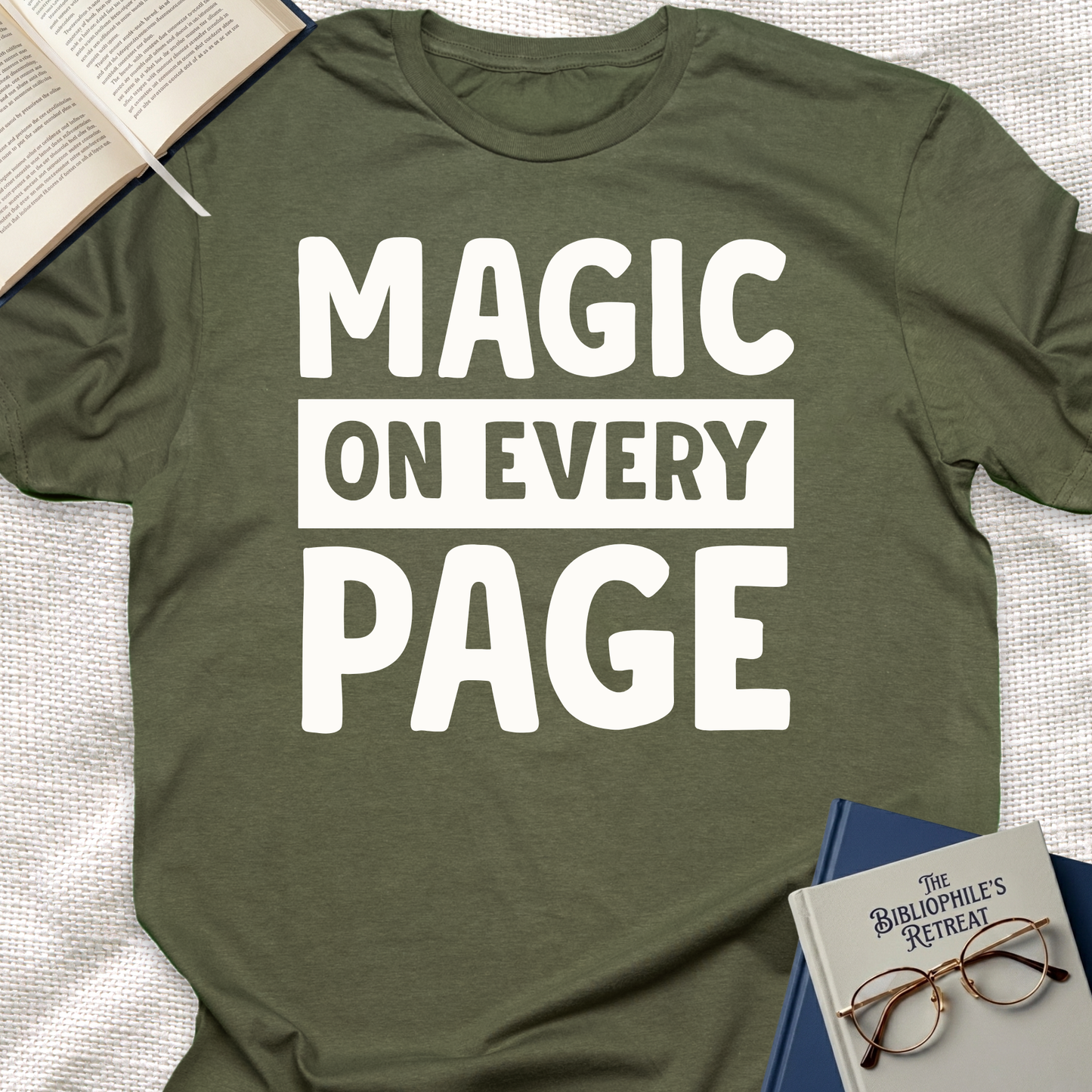 Magic On Every Page Tee