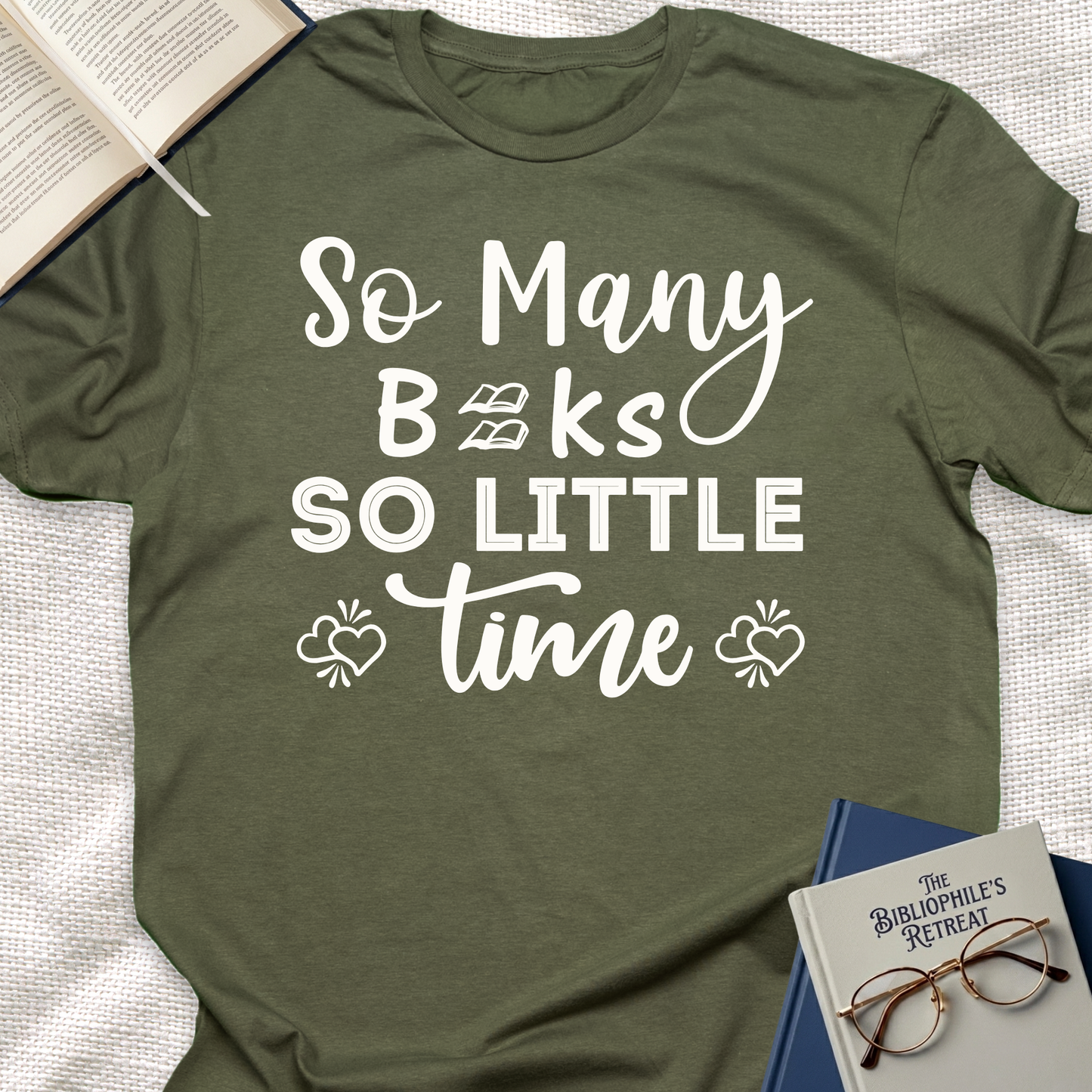 So Many Books Tee