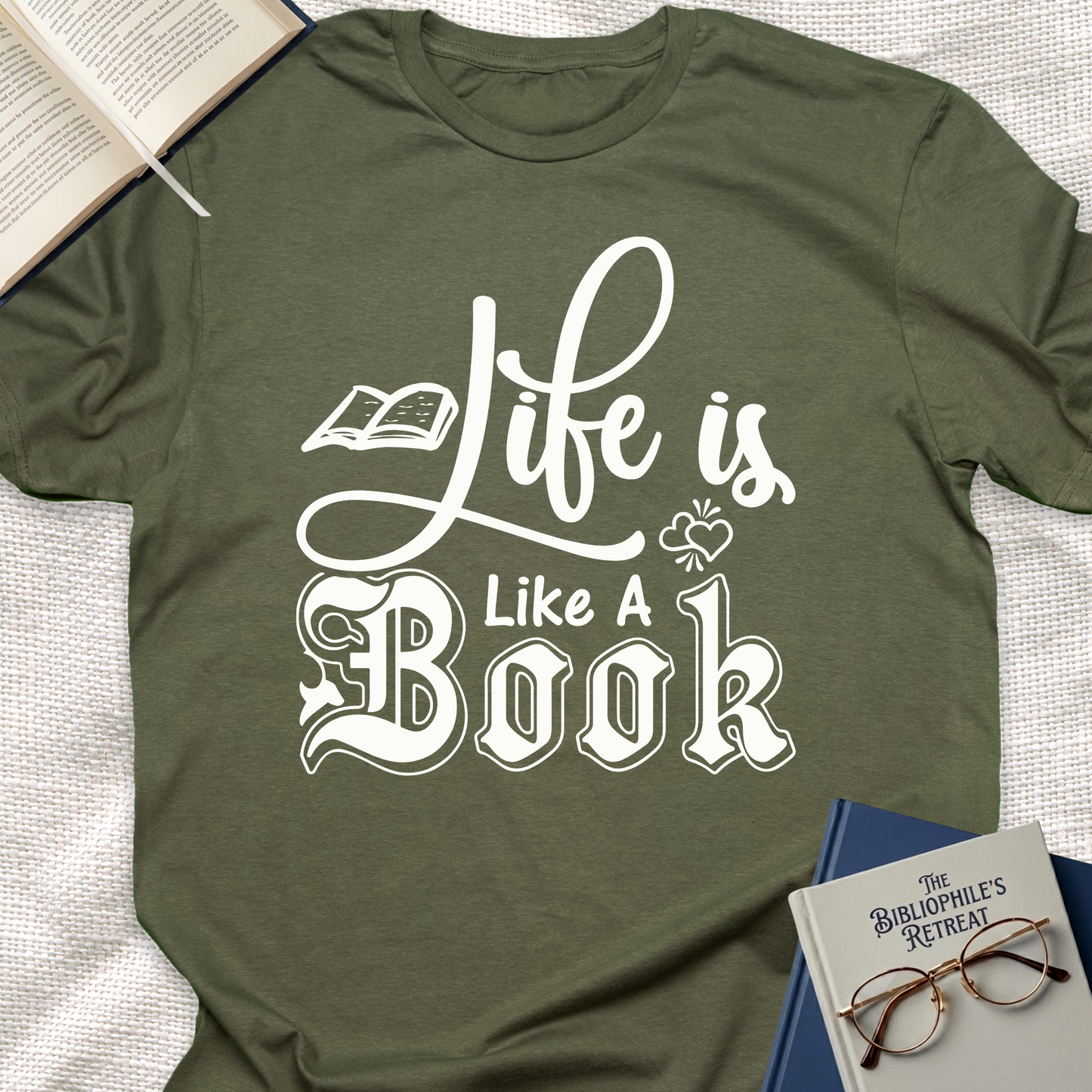 Life Like Book Tee