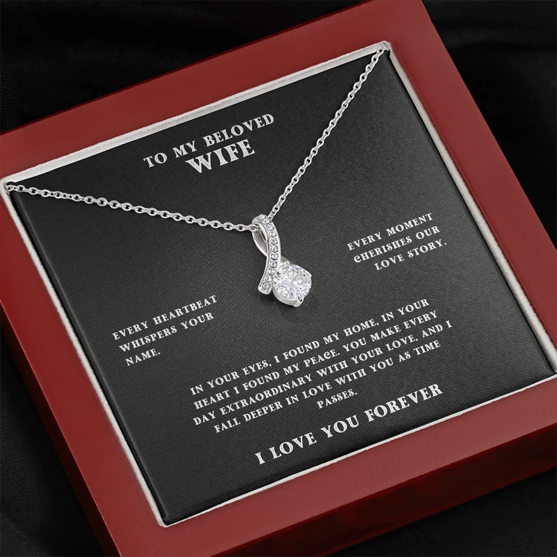 Dark Closeup Alluring Beauty Necklace