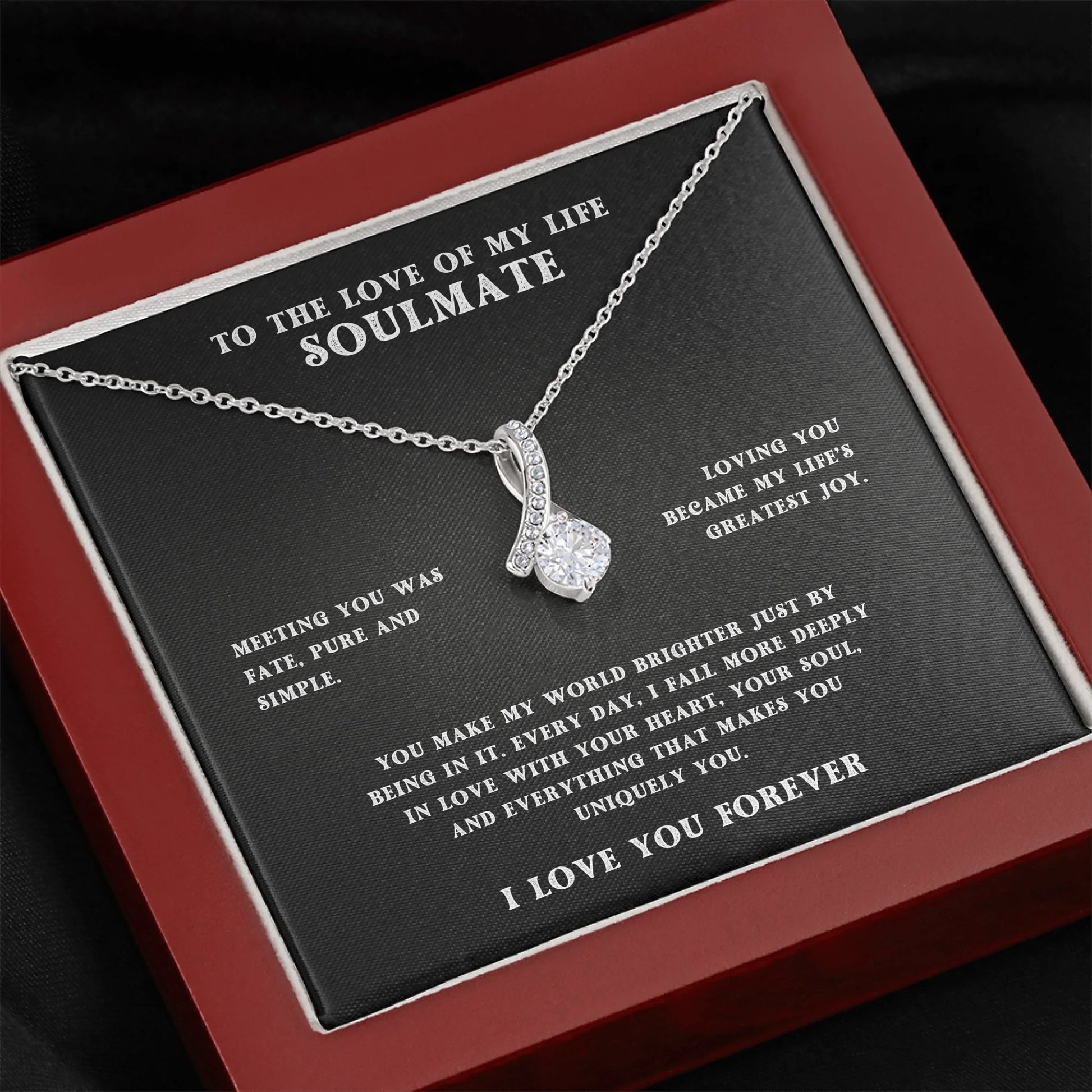 Dark Closeup Alluring Beauty Necklace