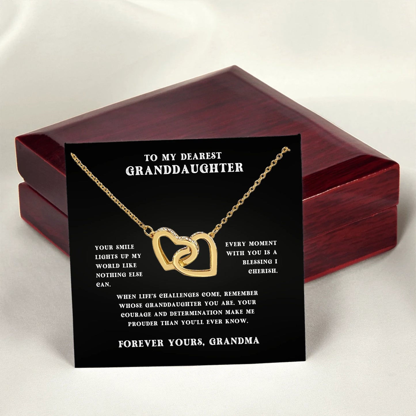 Interlocking Heart Gold Lux 8