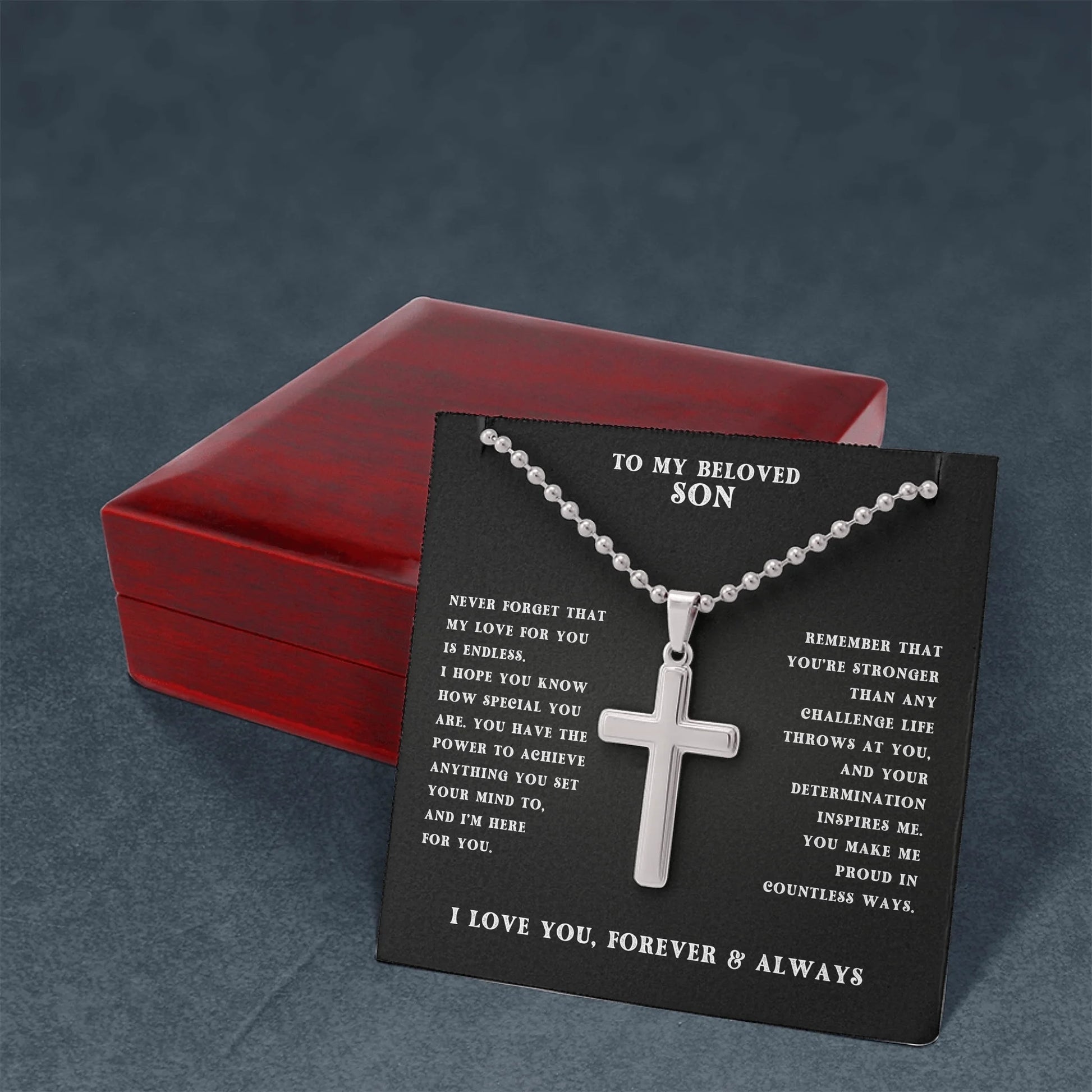 Ball Chain with wooden box 3