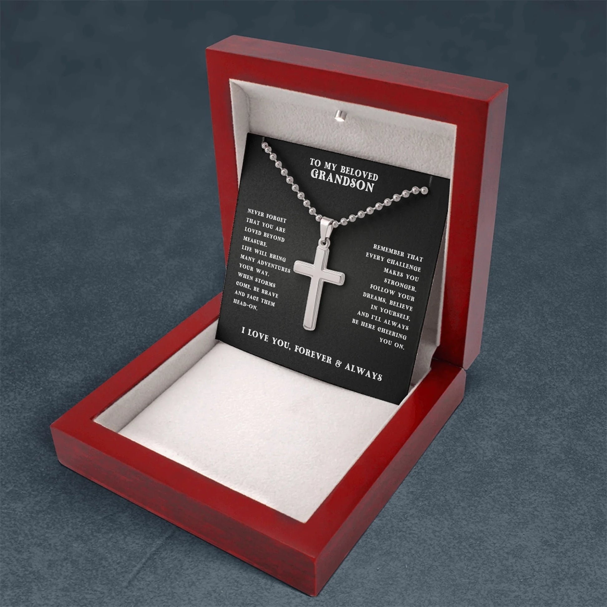 Ball Chain with wooden box 2