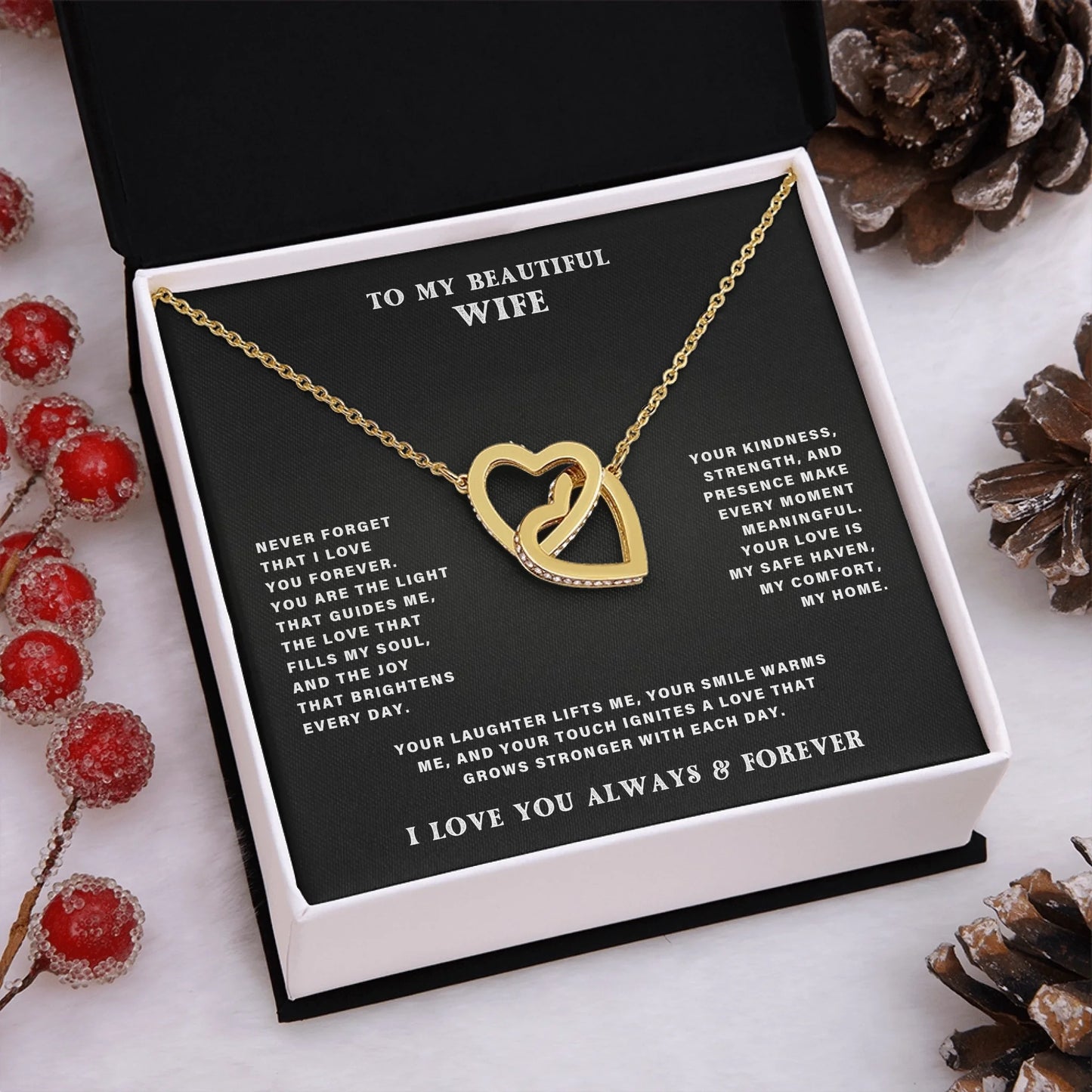 Interlocking Hearts Gold N3