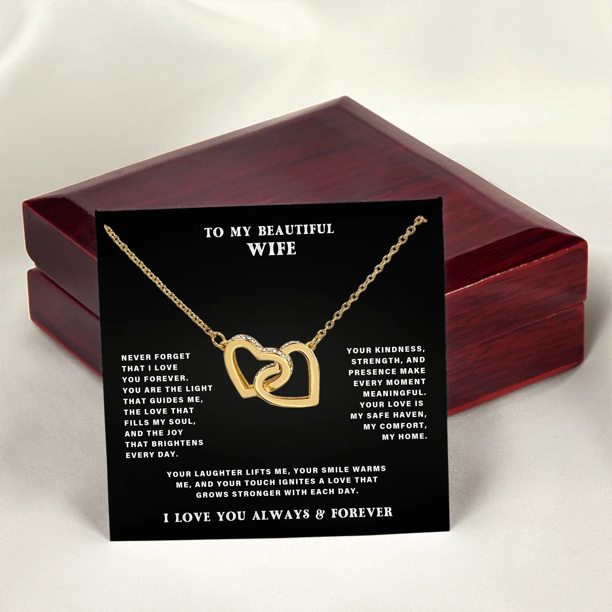 Interlocking Heart Gold Lux 8