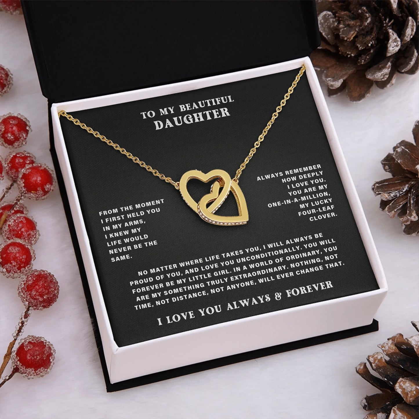 Interlocking Hearts Gold N3