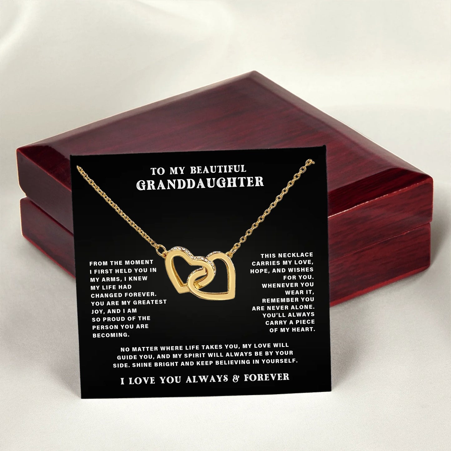 Interlocking Heart Gold Lux 8