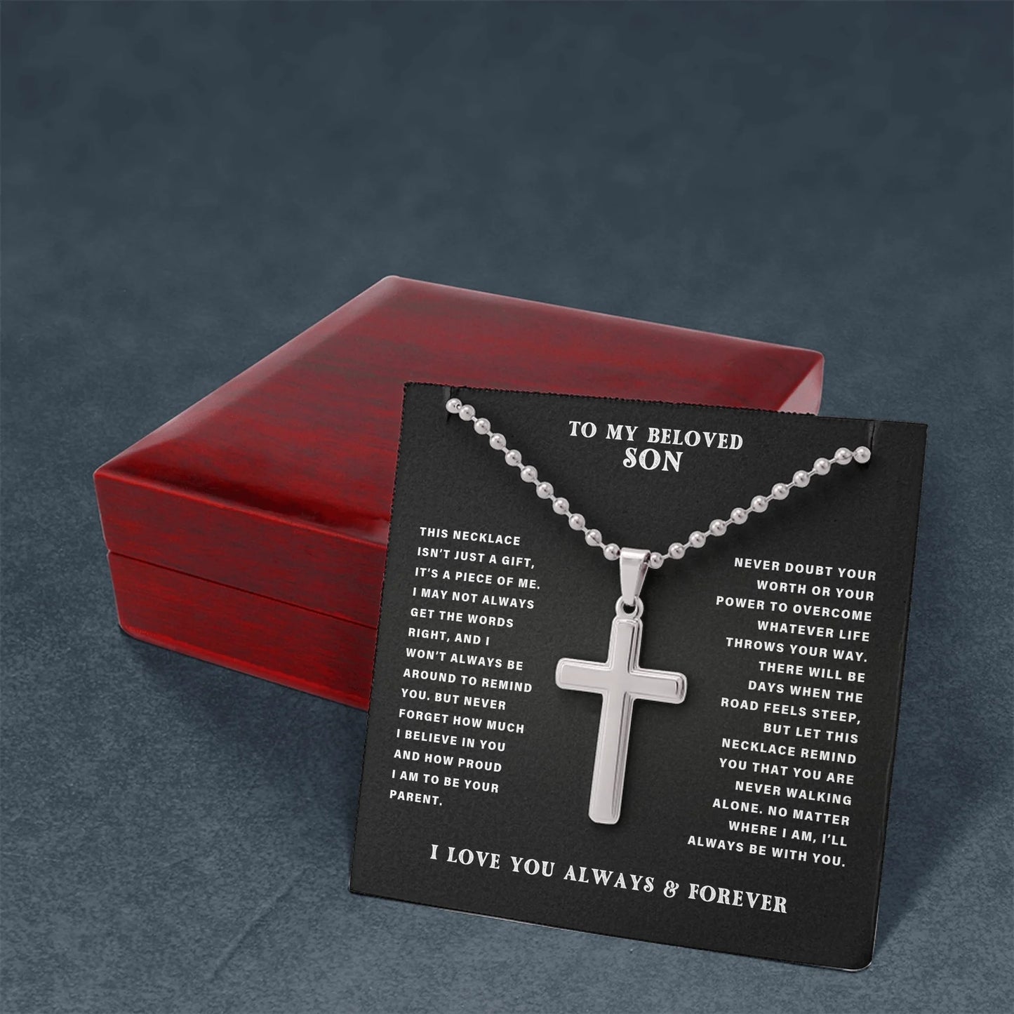 Ball Chain with wooden box 3