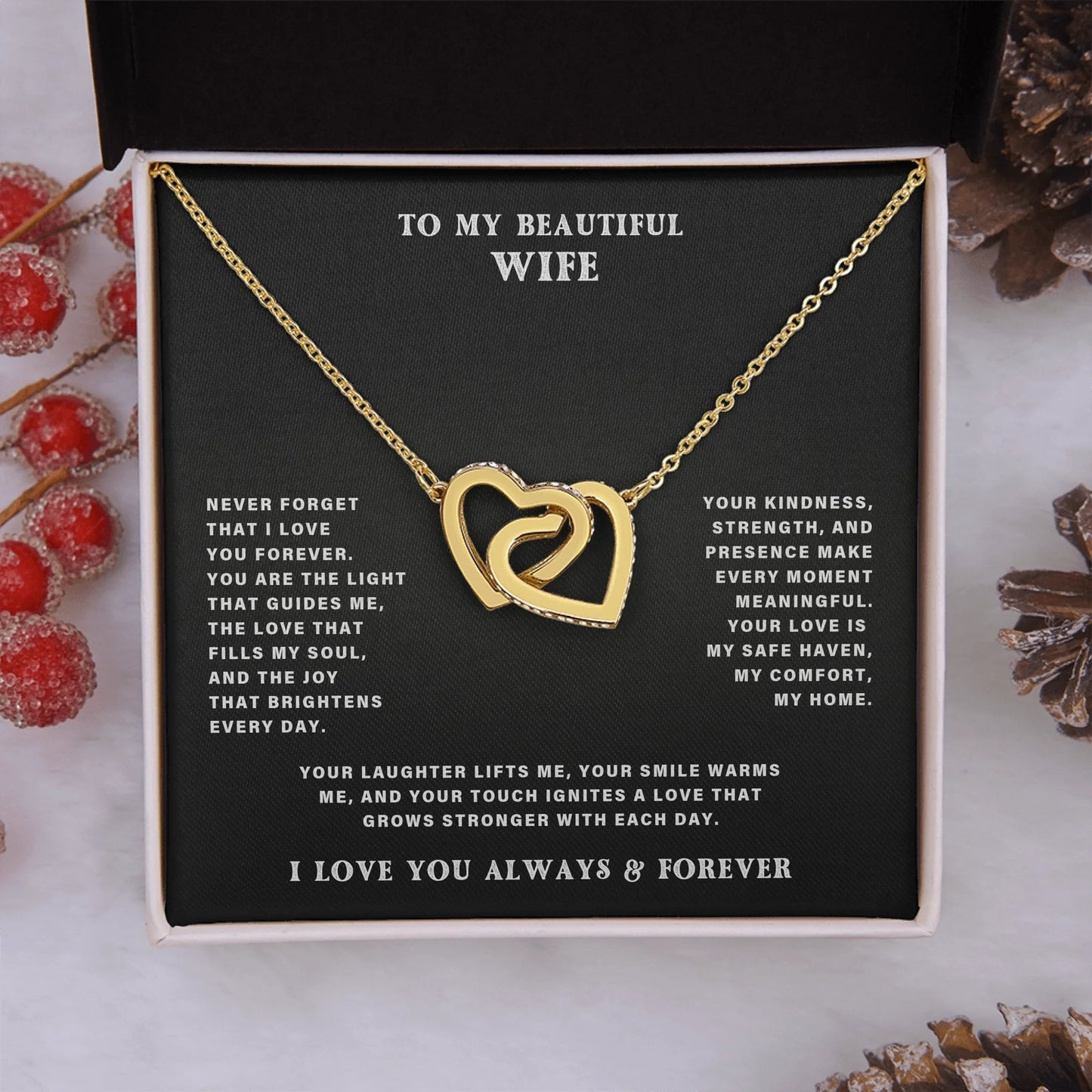 Interlocking Hearts Gold N5