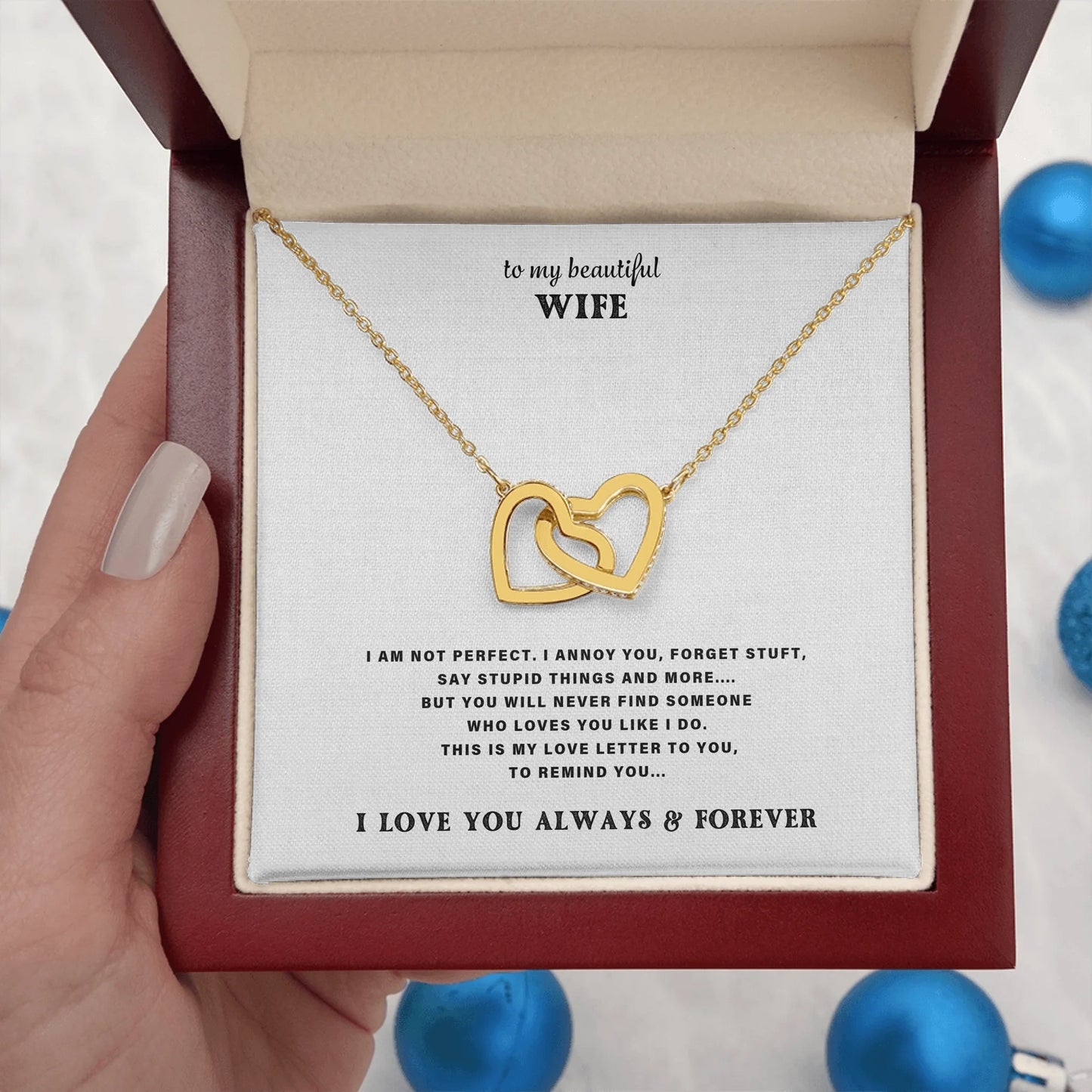 Interlocking Hearts Gold Lux N2