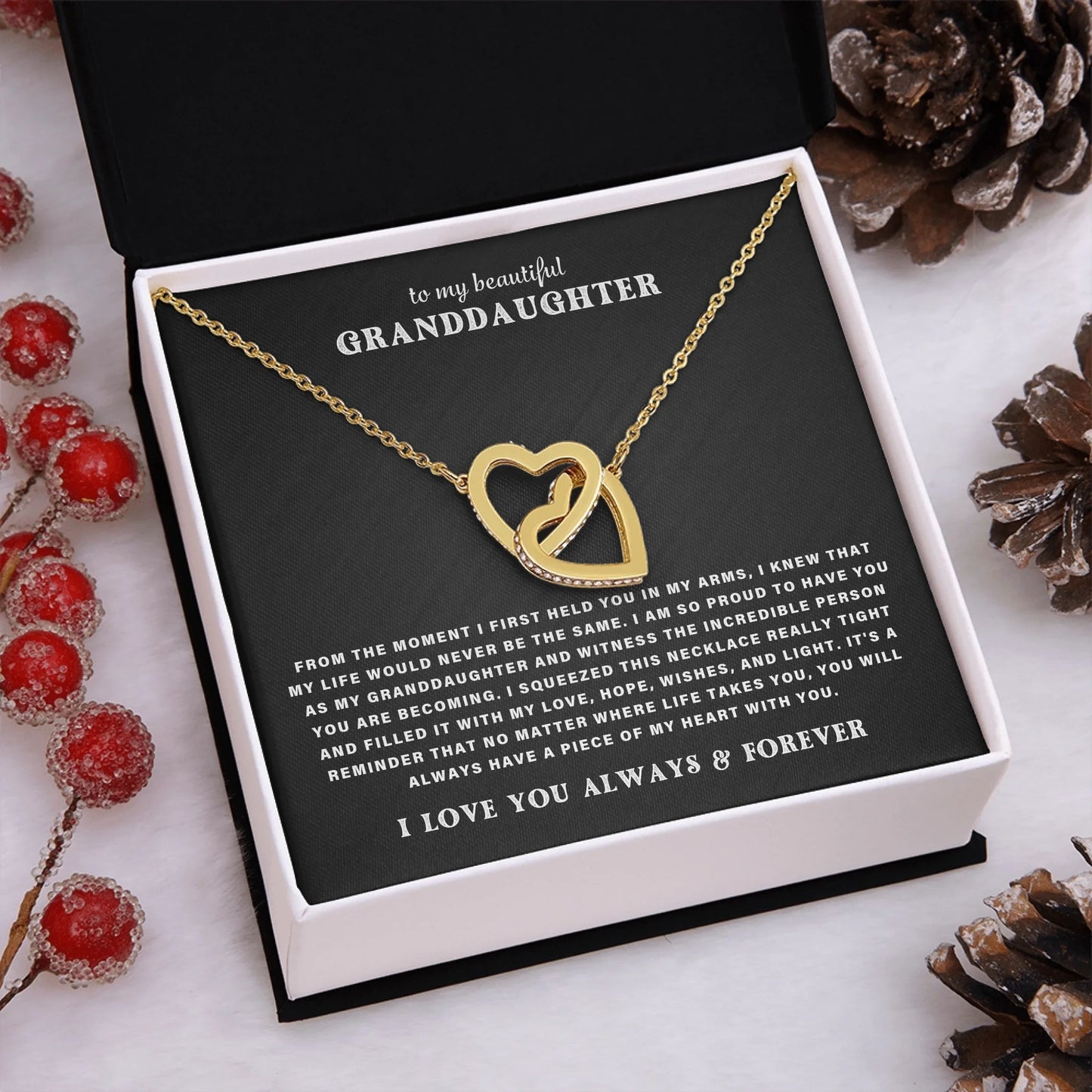 Interlocking Hearts Gold N3