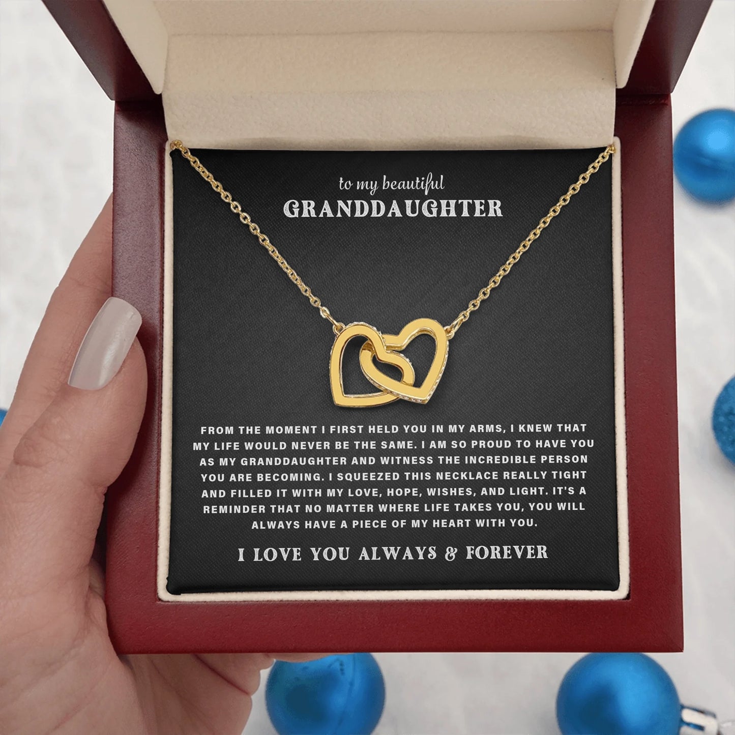 Interlocking Hearts Gold Lux N2