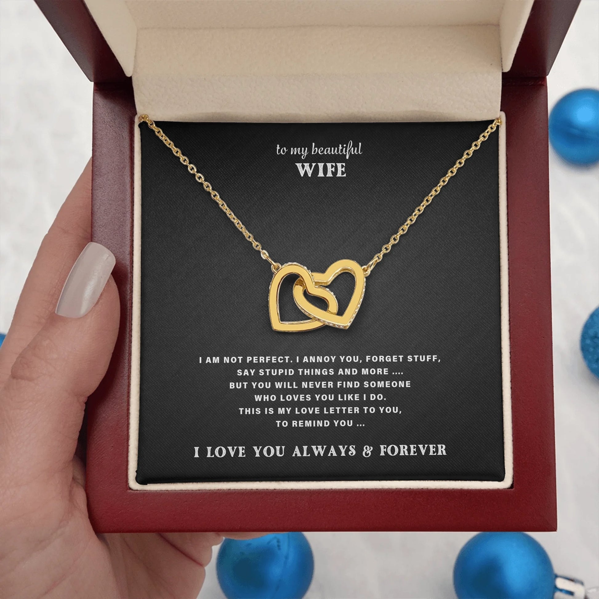 Interlocking Hearts Gold Lux N2