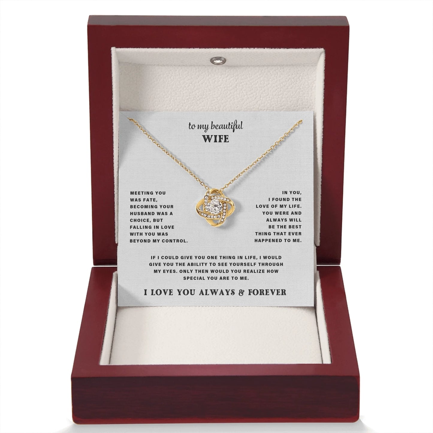 Love Knot Necklace