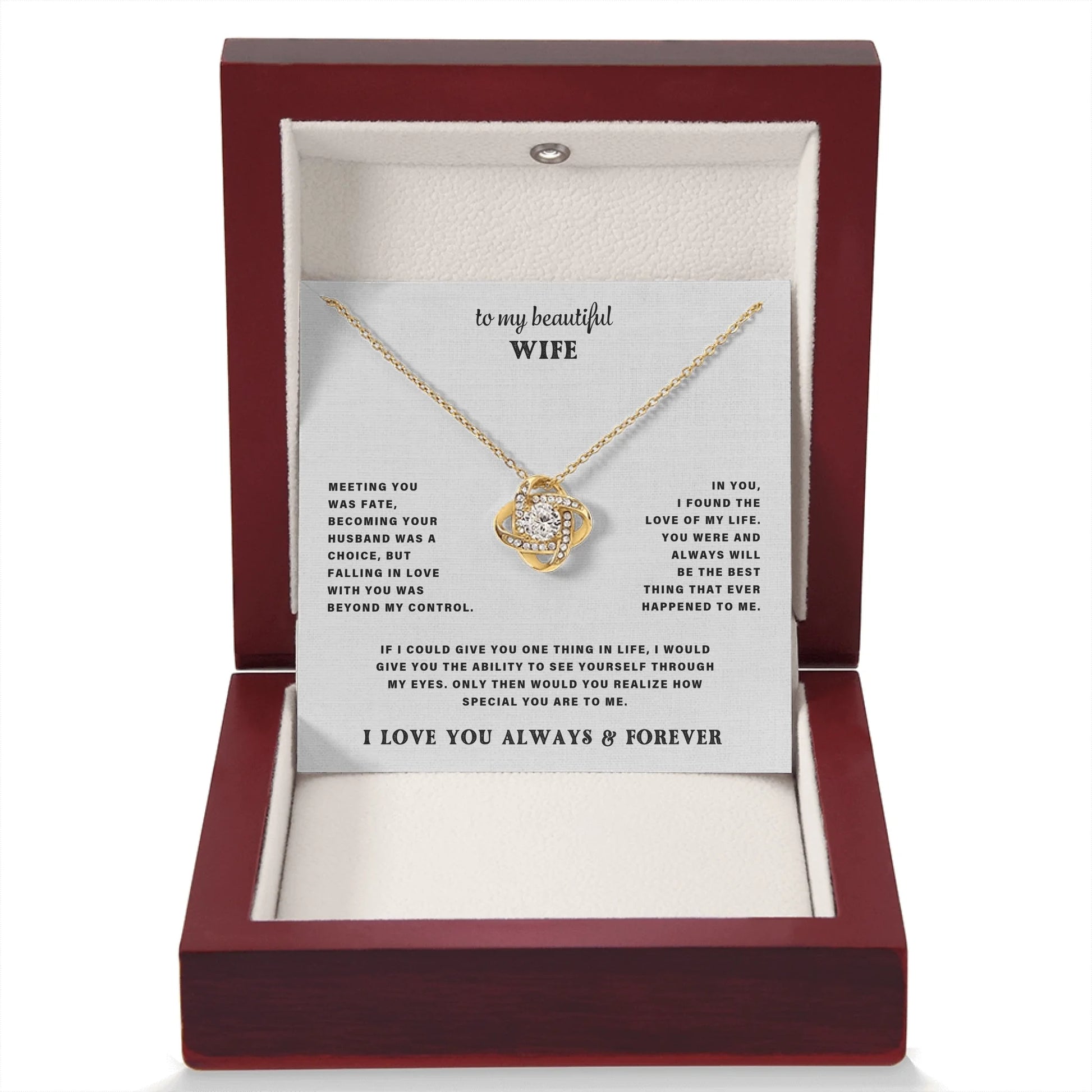 Love Knot Necklace
