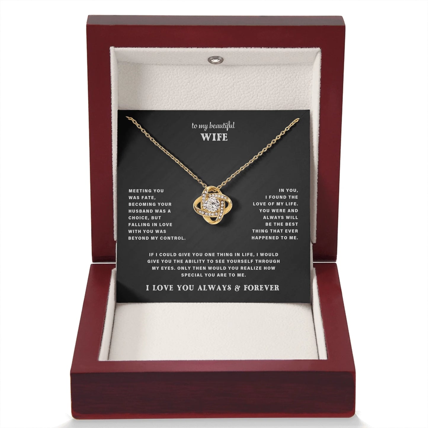 Love Knot Necklace