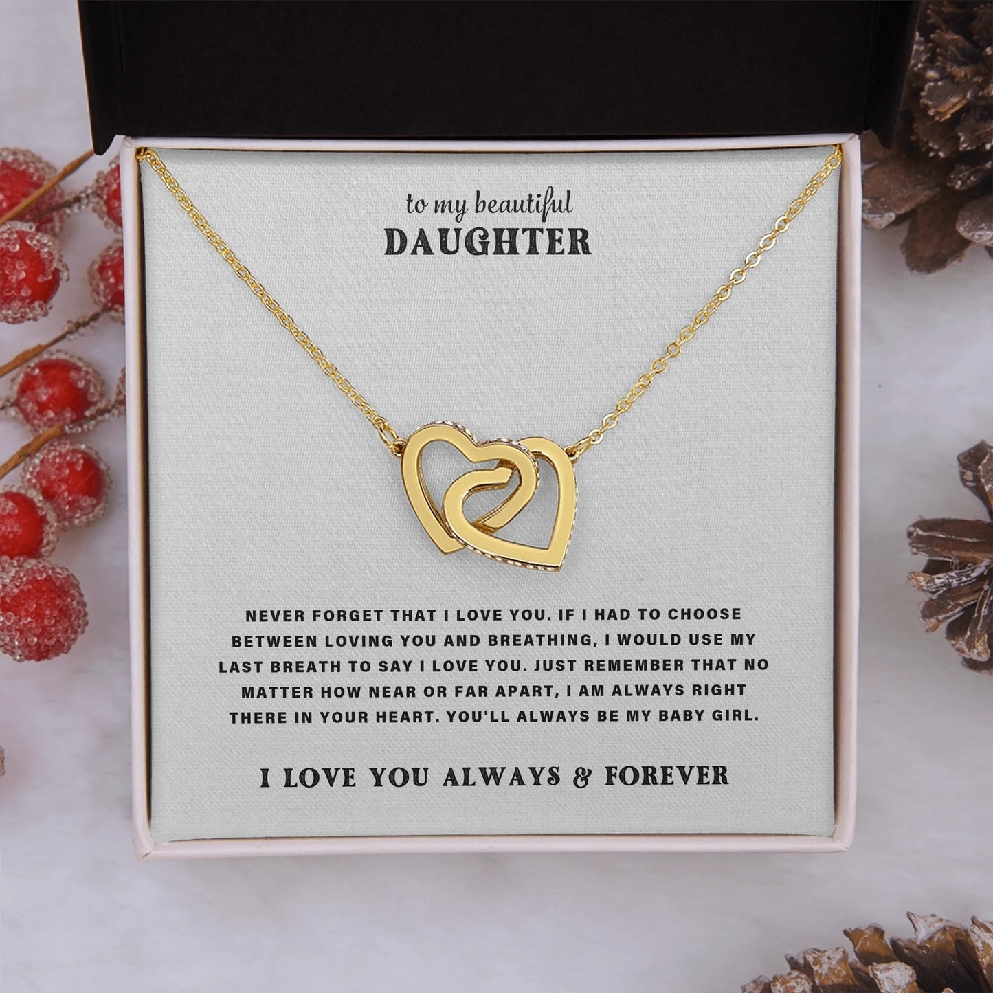 Interlocking Hearts Gold N5