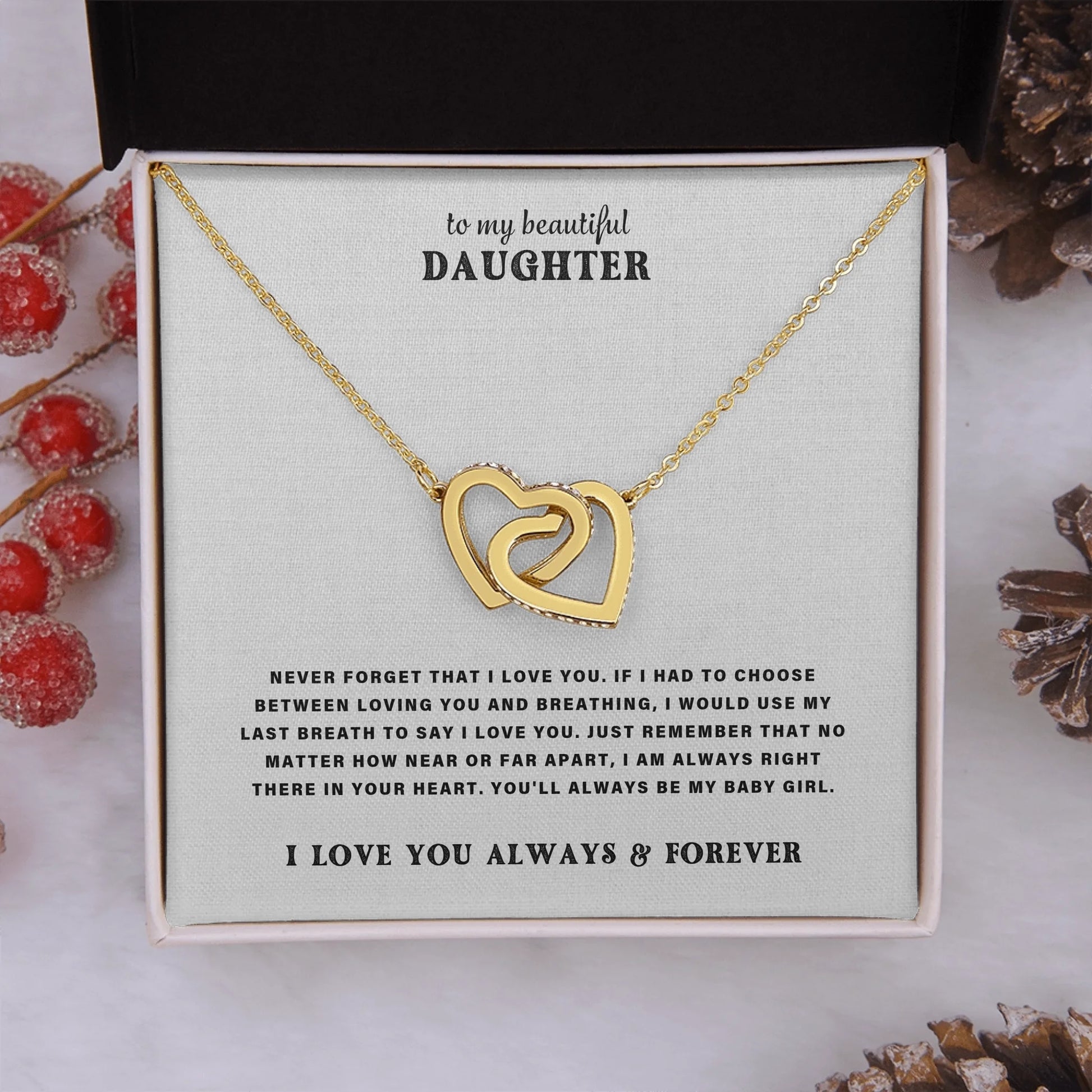 Interlocking Hearts Gold N5