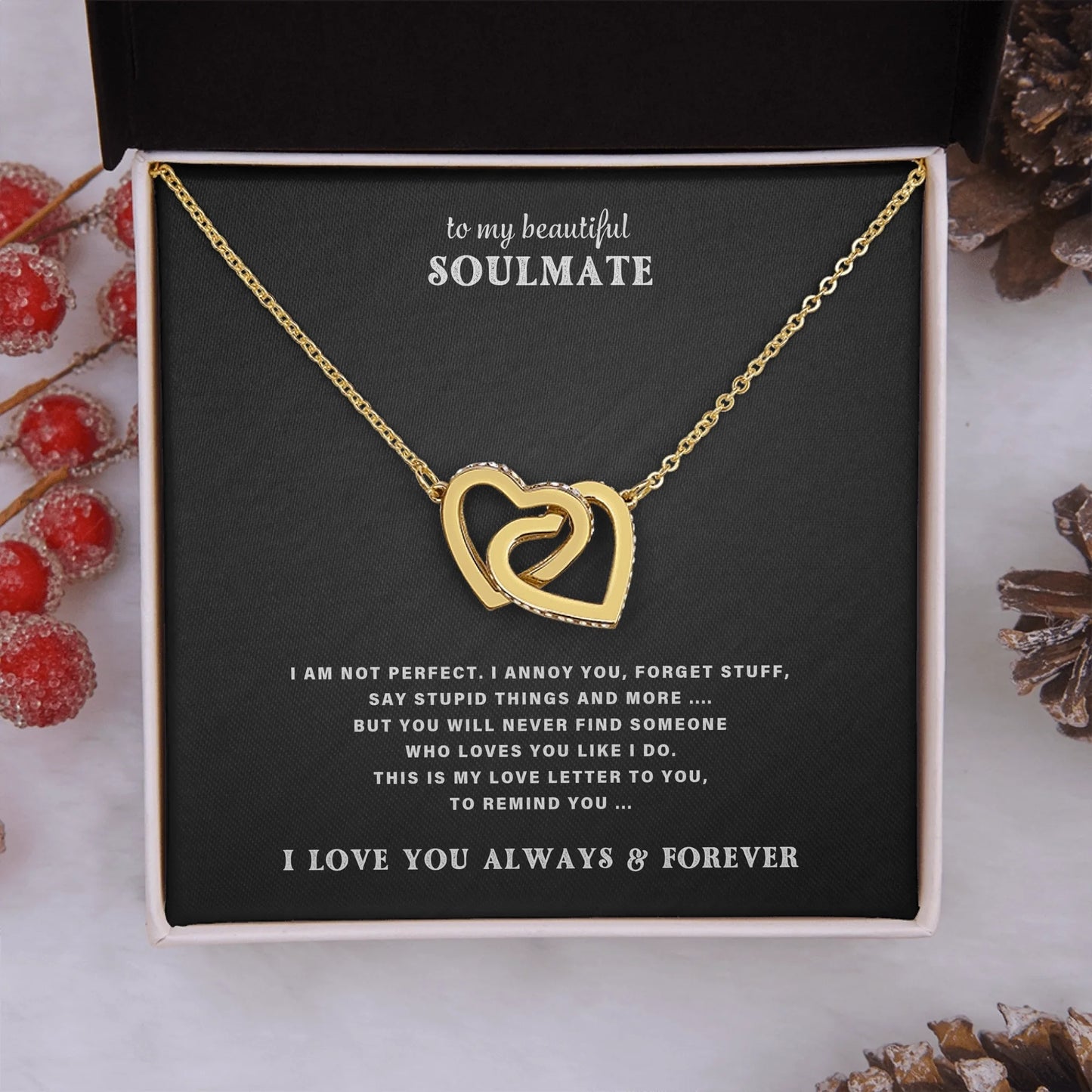 Interlocking Hearts Gold N5