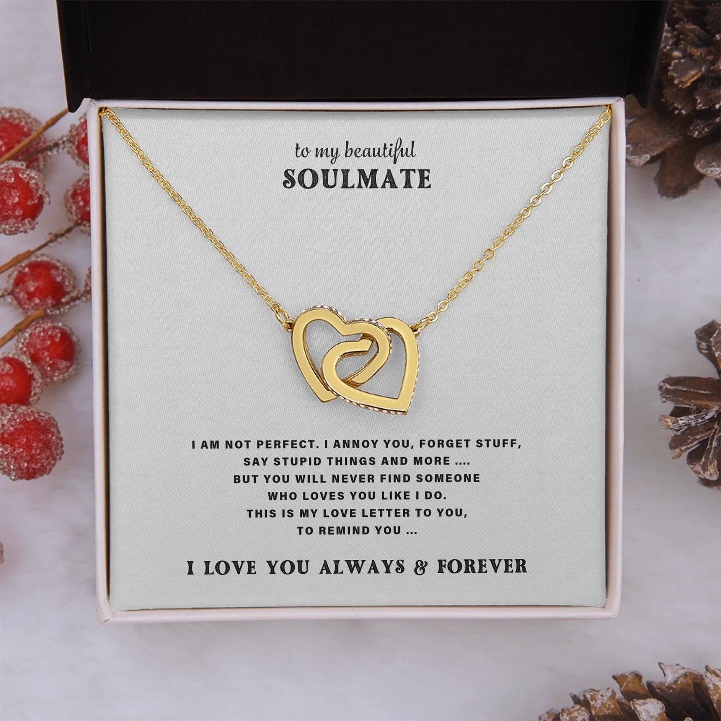 Interlocking Hearts Gold N5