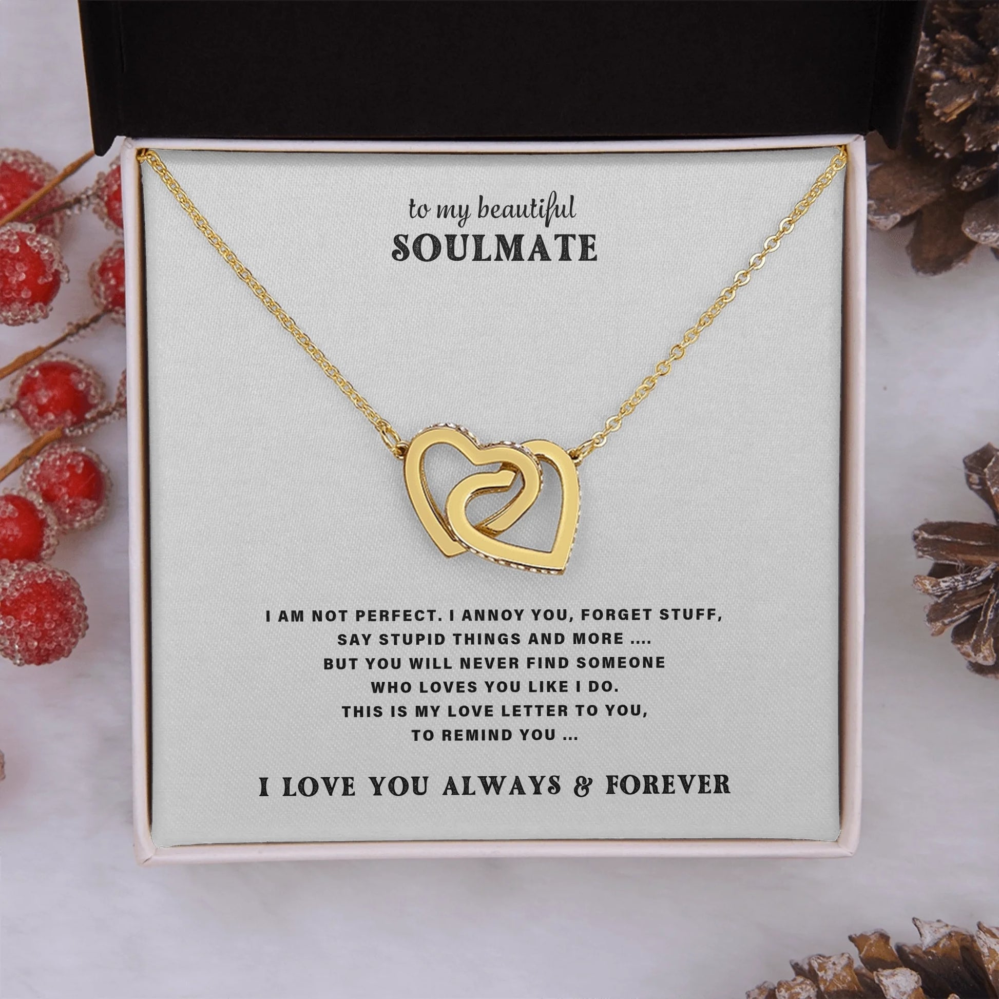 Interlocking Hearts Gold N5