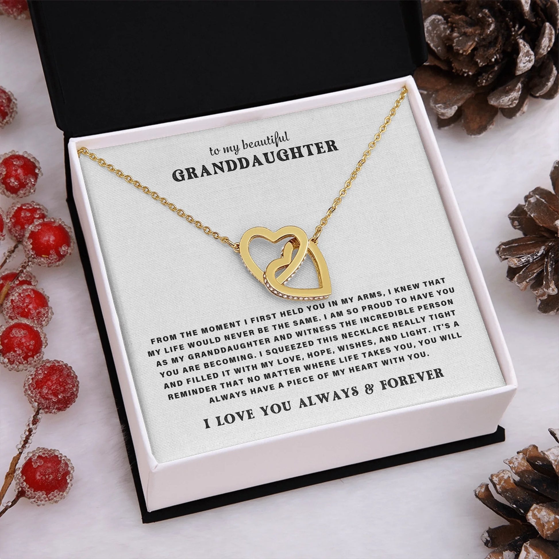 Interlocking Hearts Gold N3