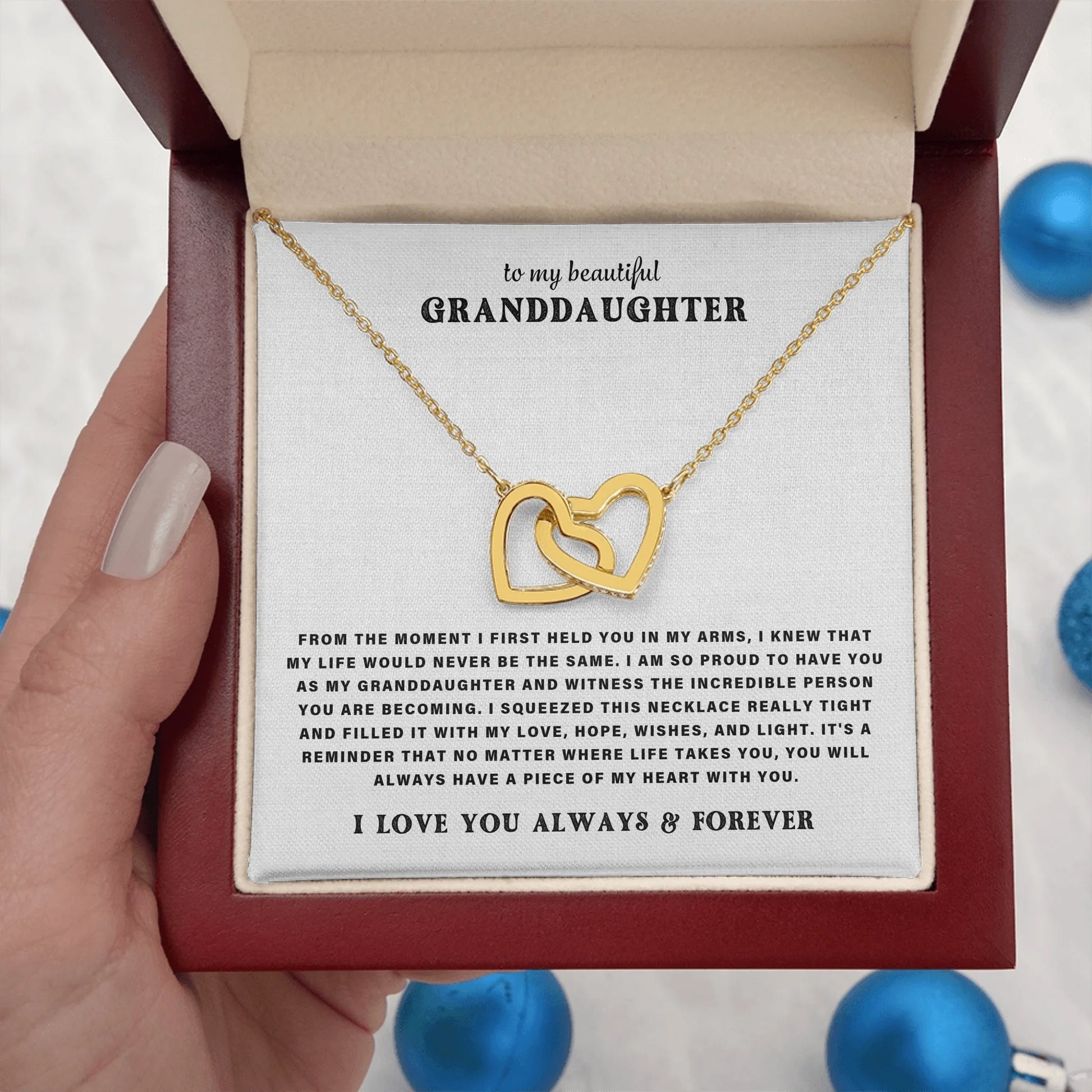 Interlocking Hearts Gold Lux N2