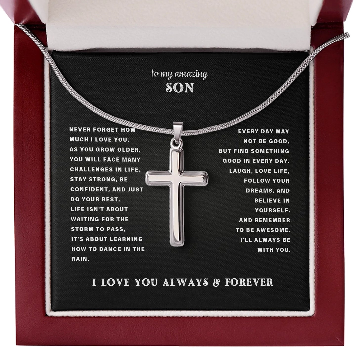 Cross Snake Chain Lux Amazon