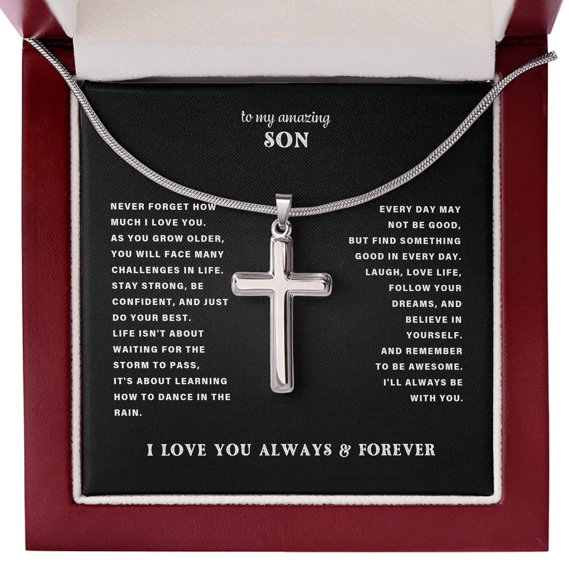 Cross Snake Chain Lux Amazon