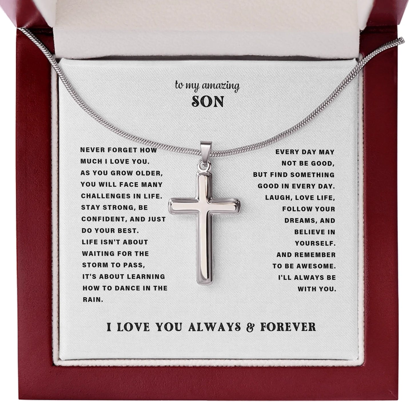 Cross Snake Chain Lux Amazon