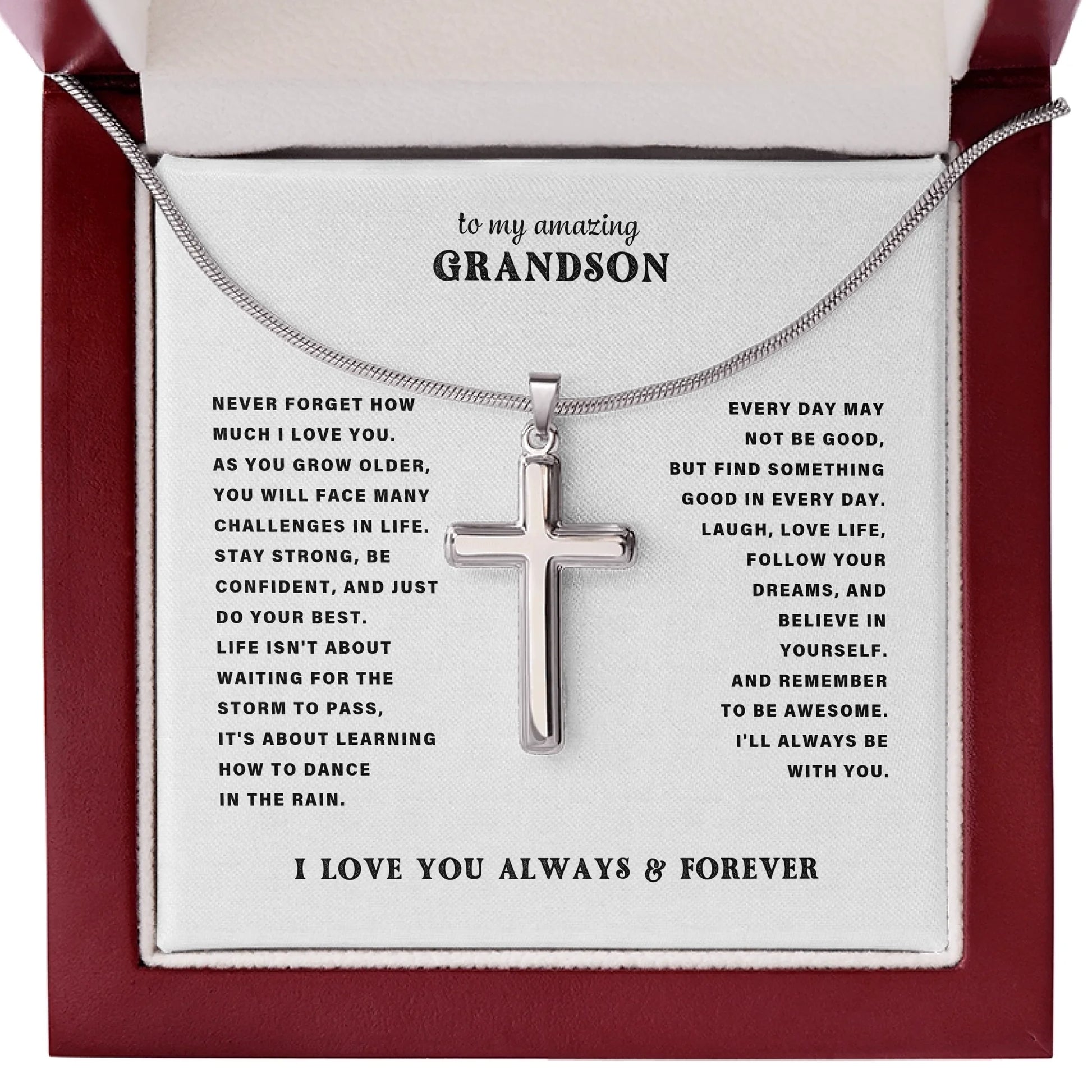 Cross Snake Chain Lux Amazon