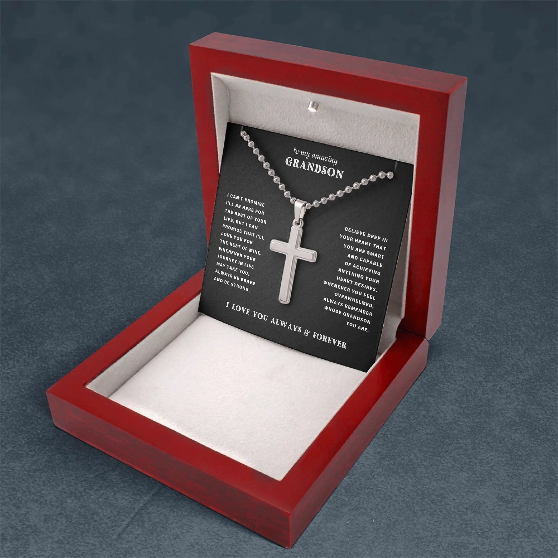 Ball Chain with wooden box 2