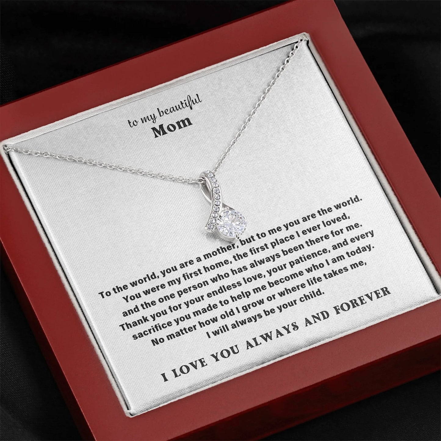 Dark Closeup Alluring Beauty Necklace