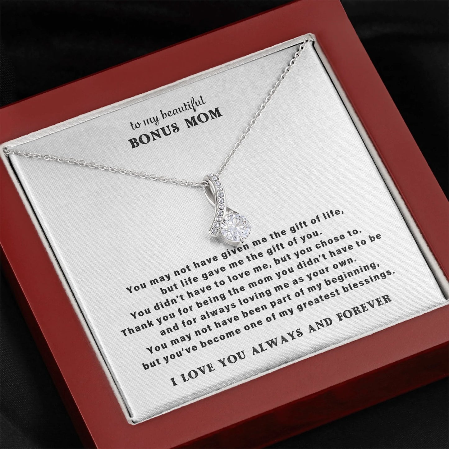 Dark Closeup Alluring Beauty Necklace