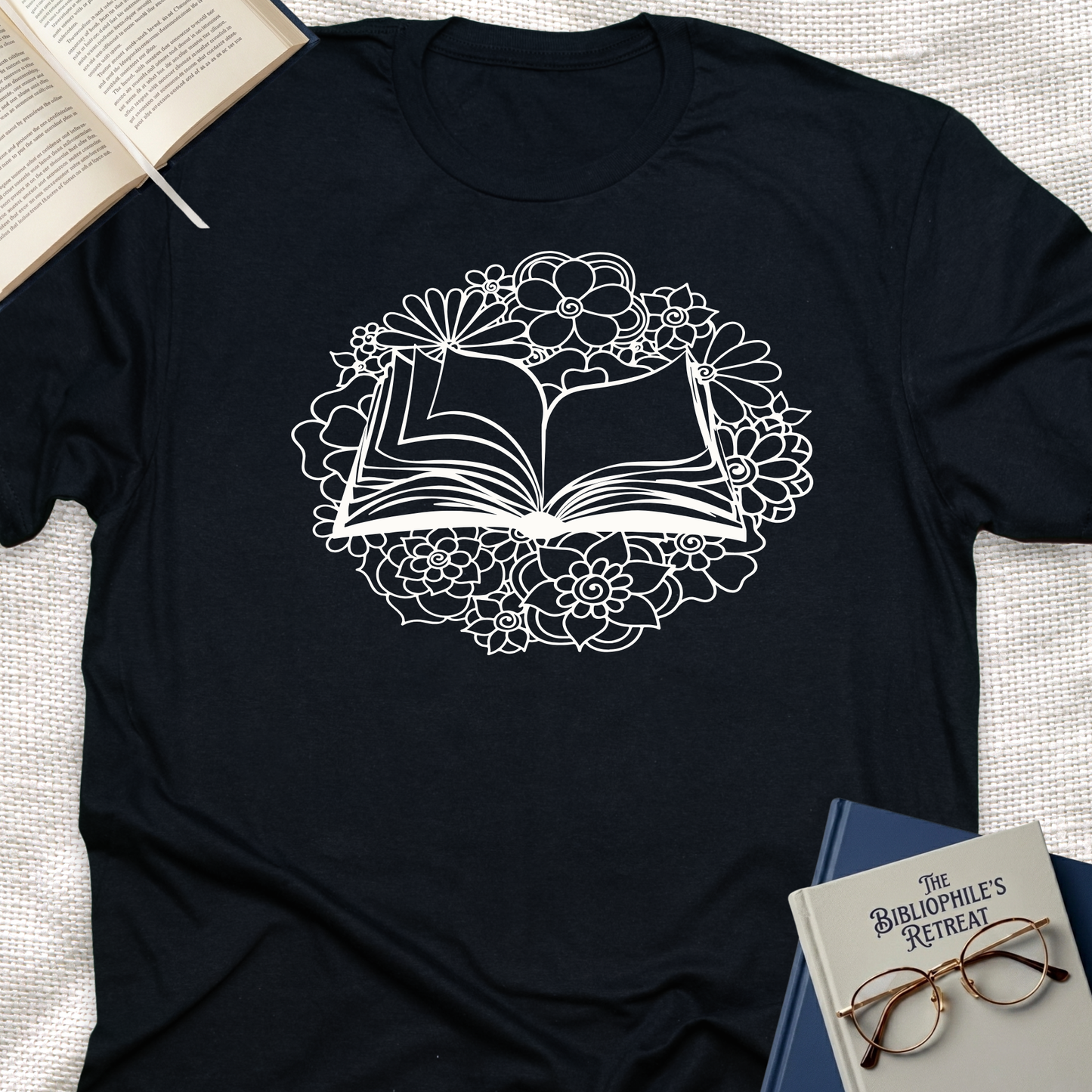 Flower Book Tee