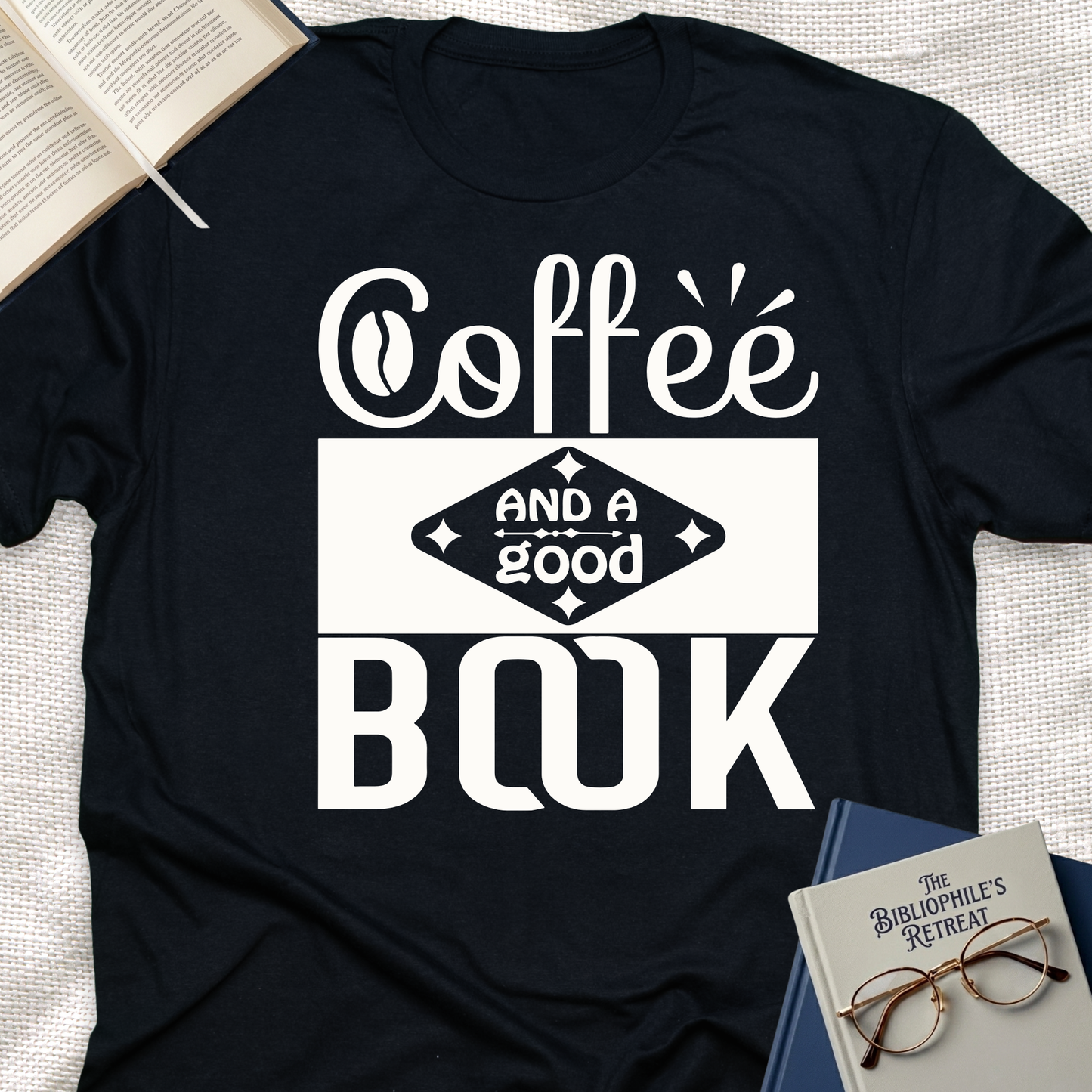 Coffee and Book Tee