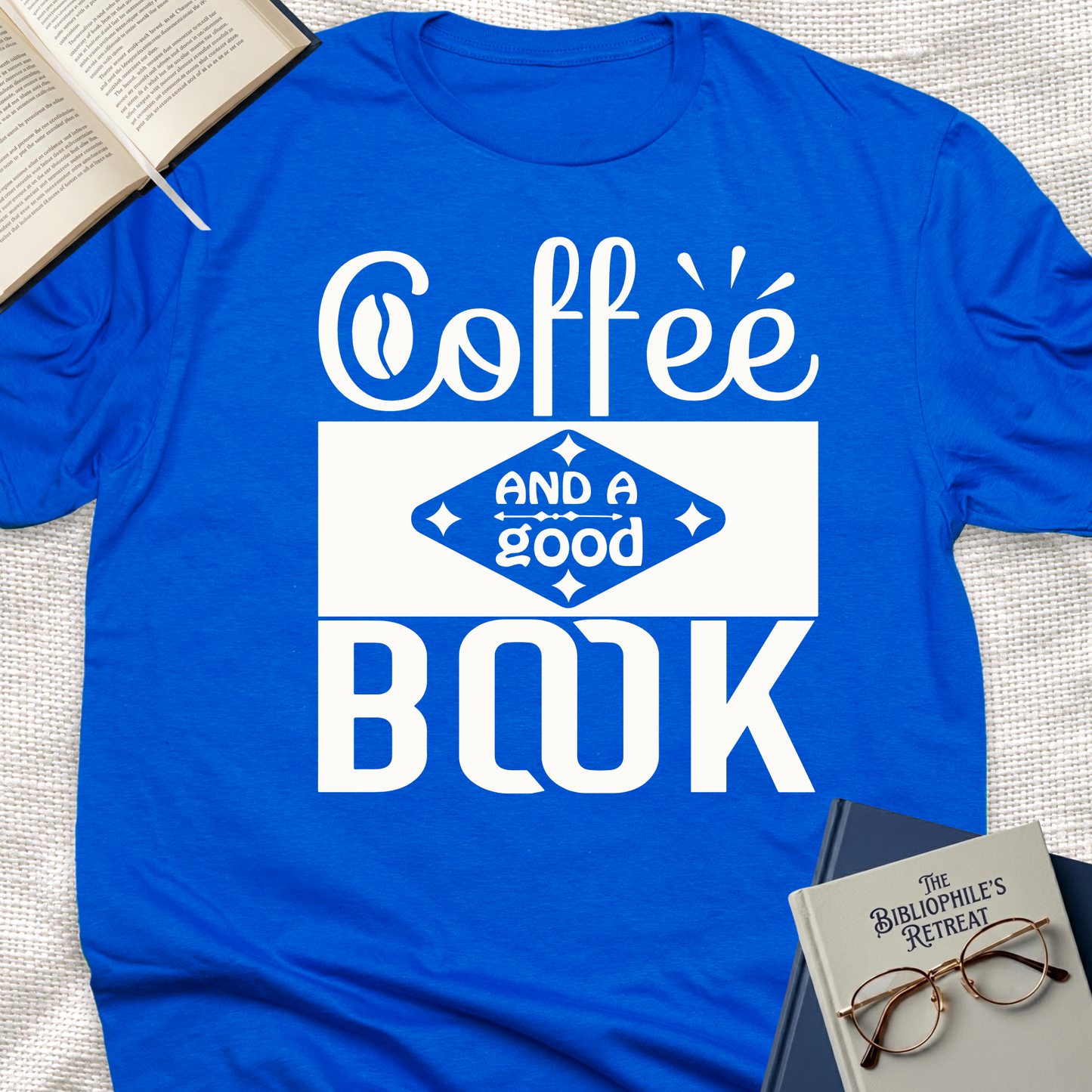 Coffee and Book Tee