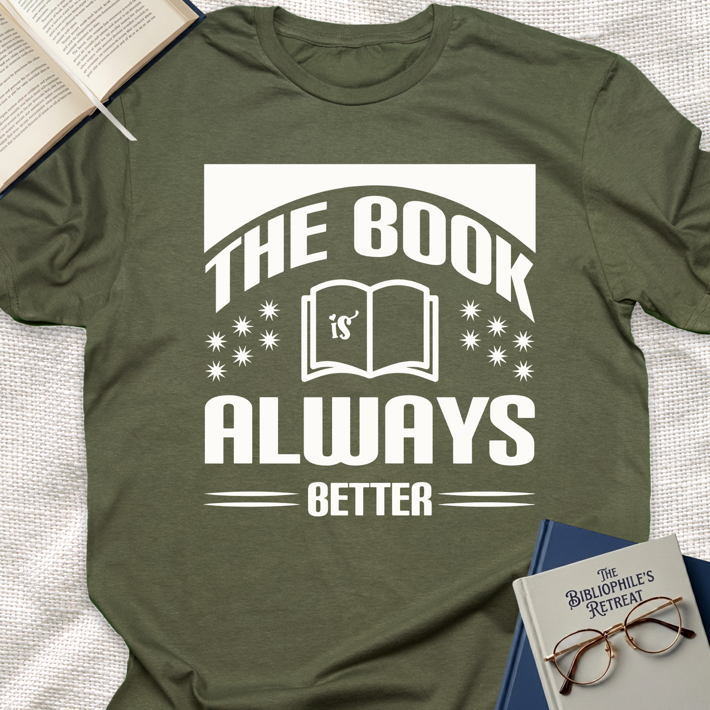 Book Always Better Tee