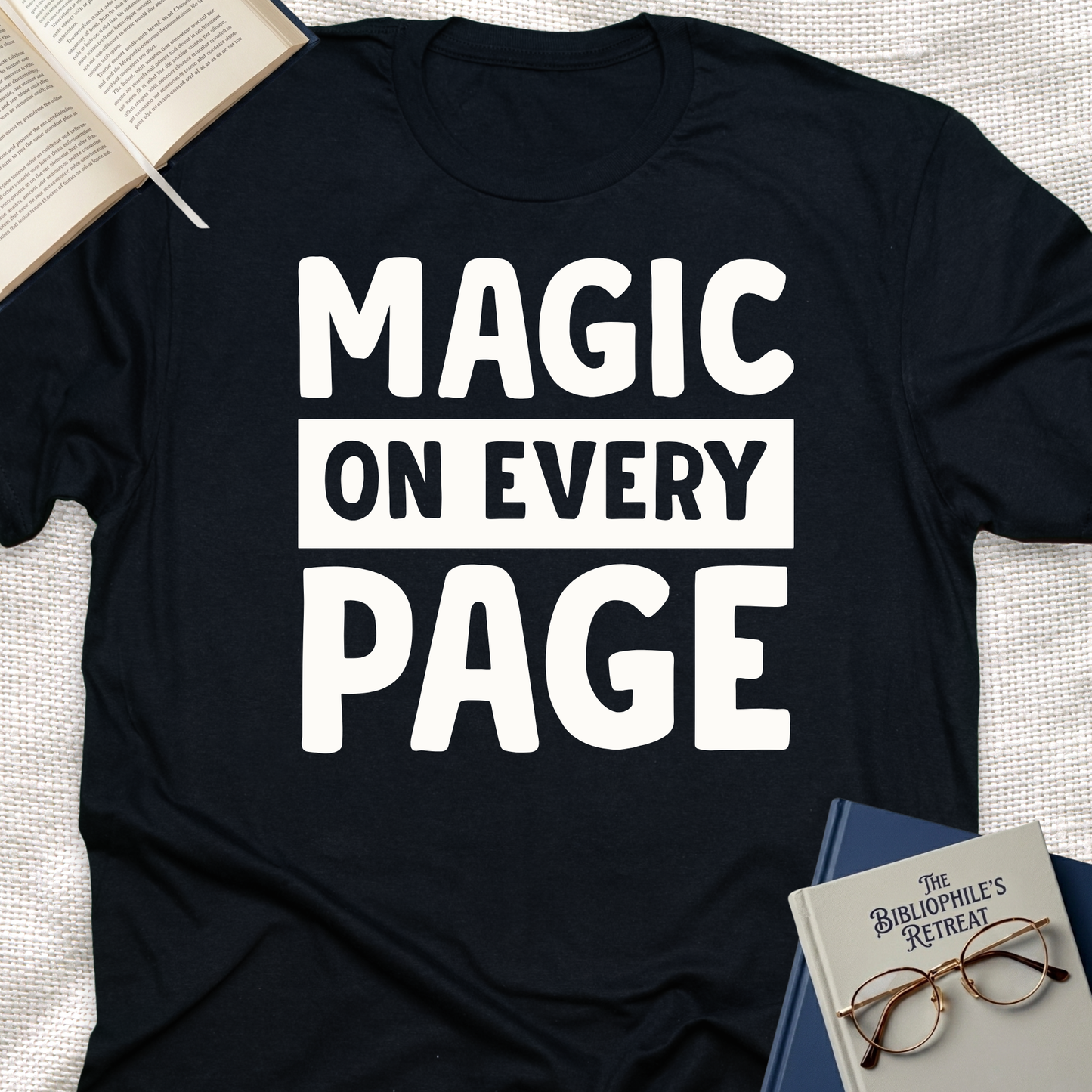 Magic On Every Page Tee