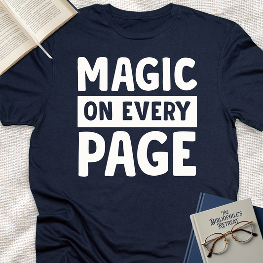 Magic On Every Page Tee