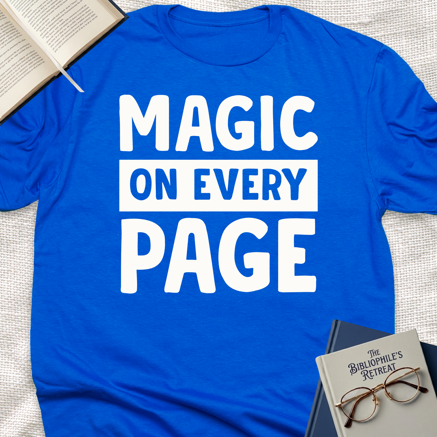 Magic On Every Page Tee