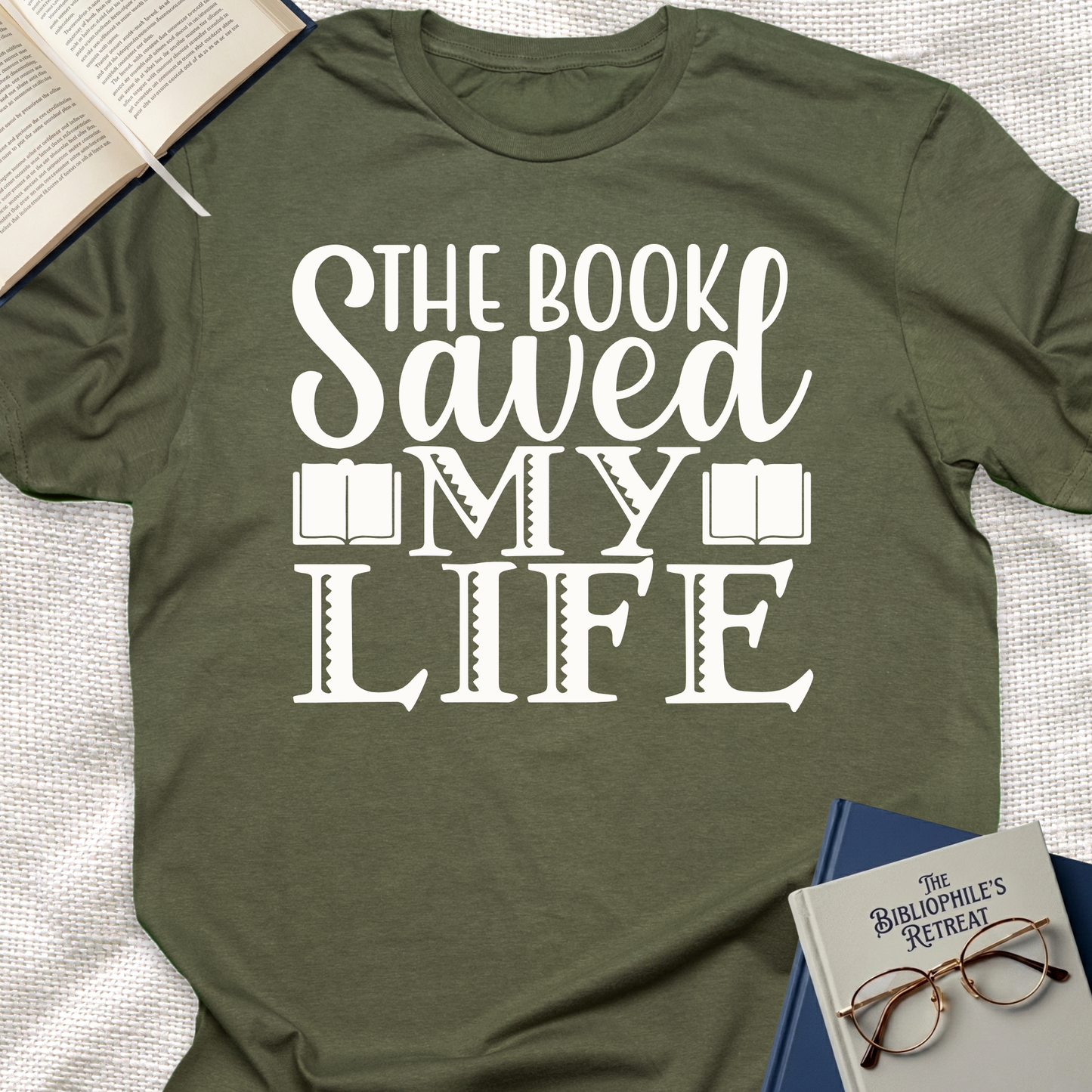 Book Saved My Life Tee