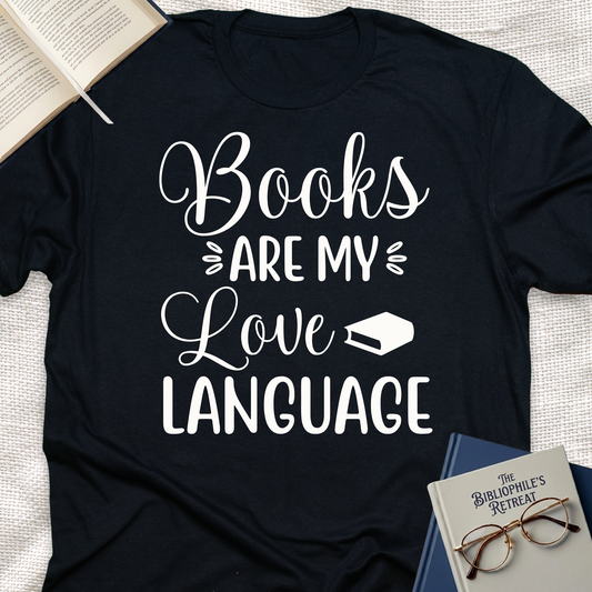 Books Love Language Tee