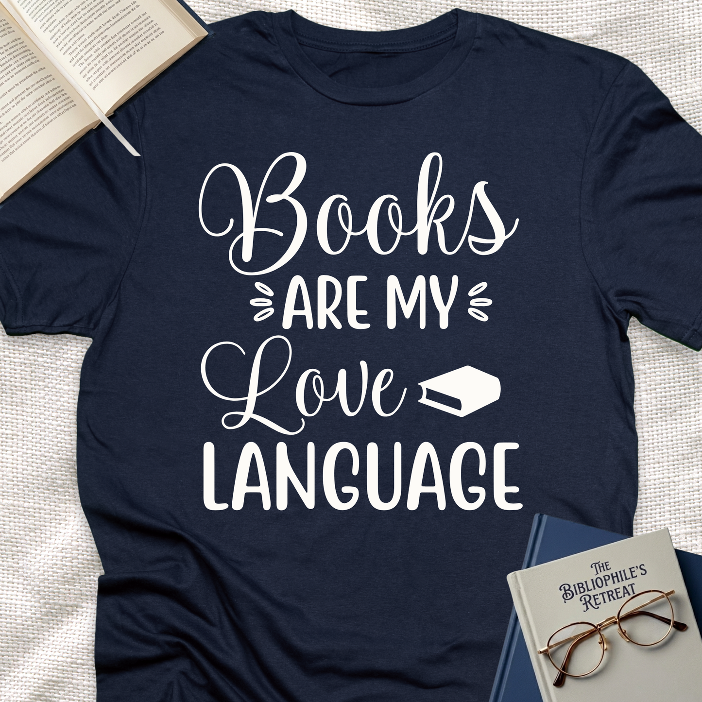 Books Love Language Tee