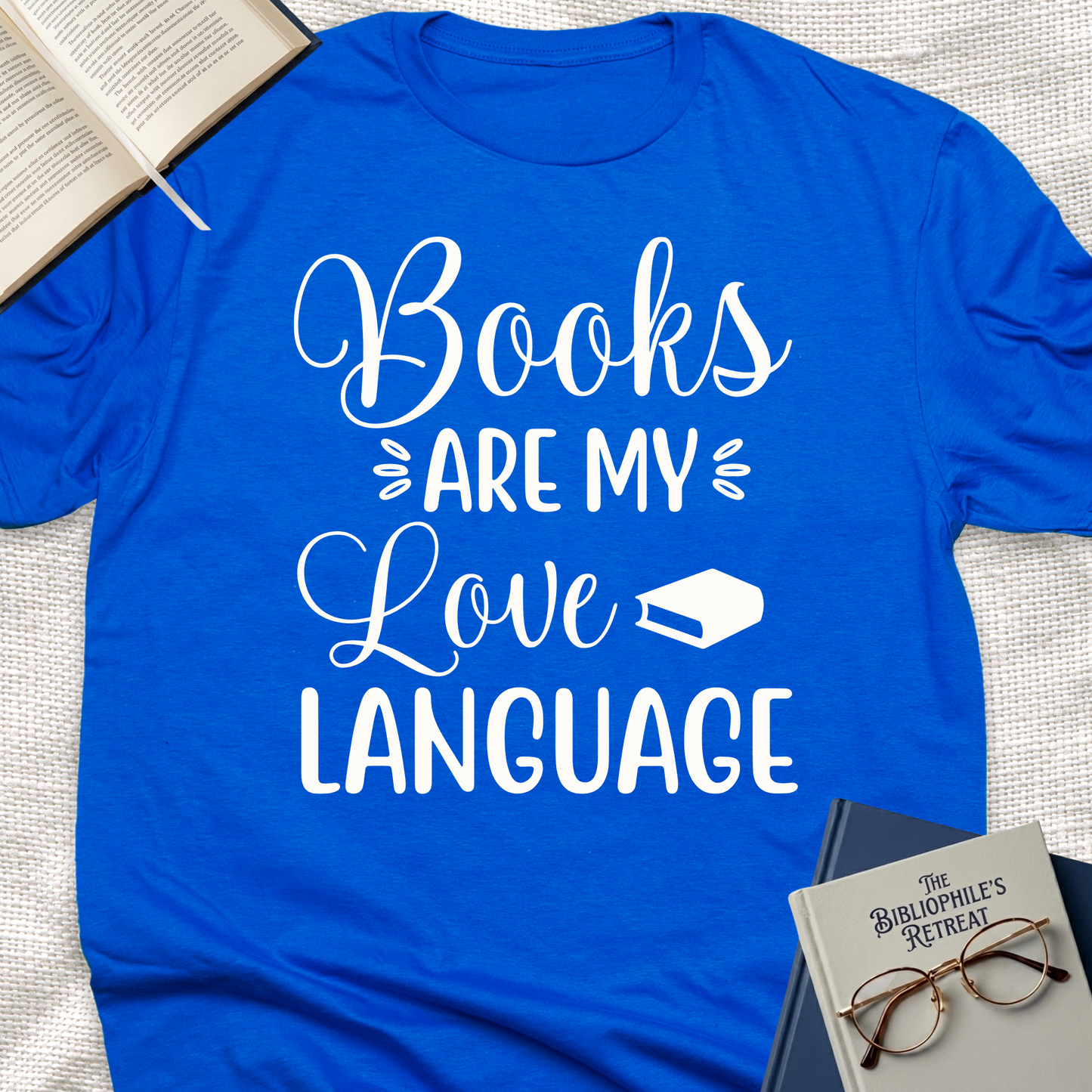 Books Love Language Tee