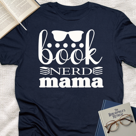 Book Nerd Mama Tee