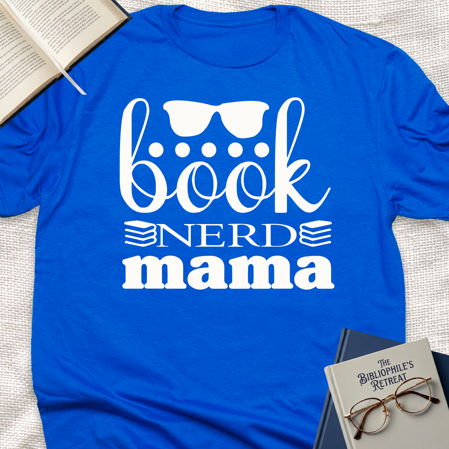 Book Nerd Mama Tee