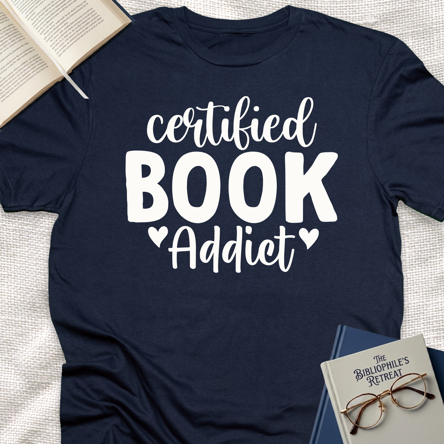 Certified Book Addict Tee