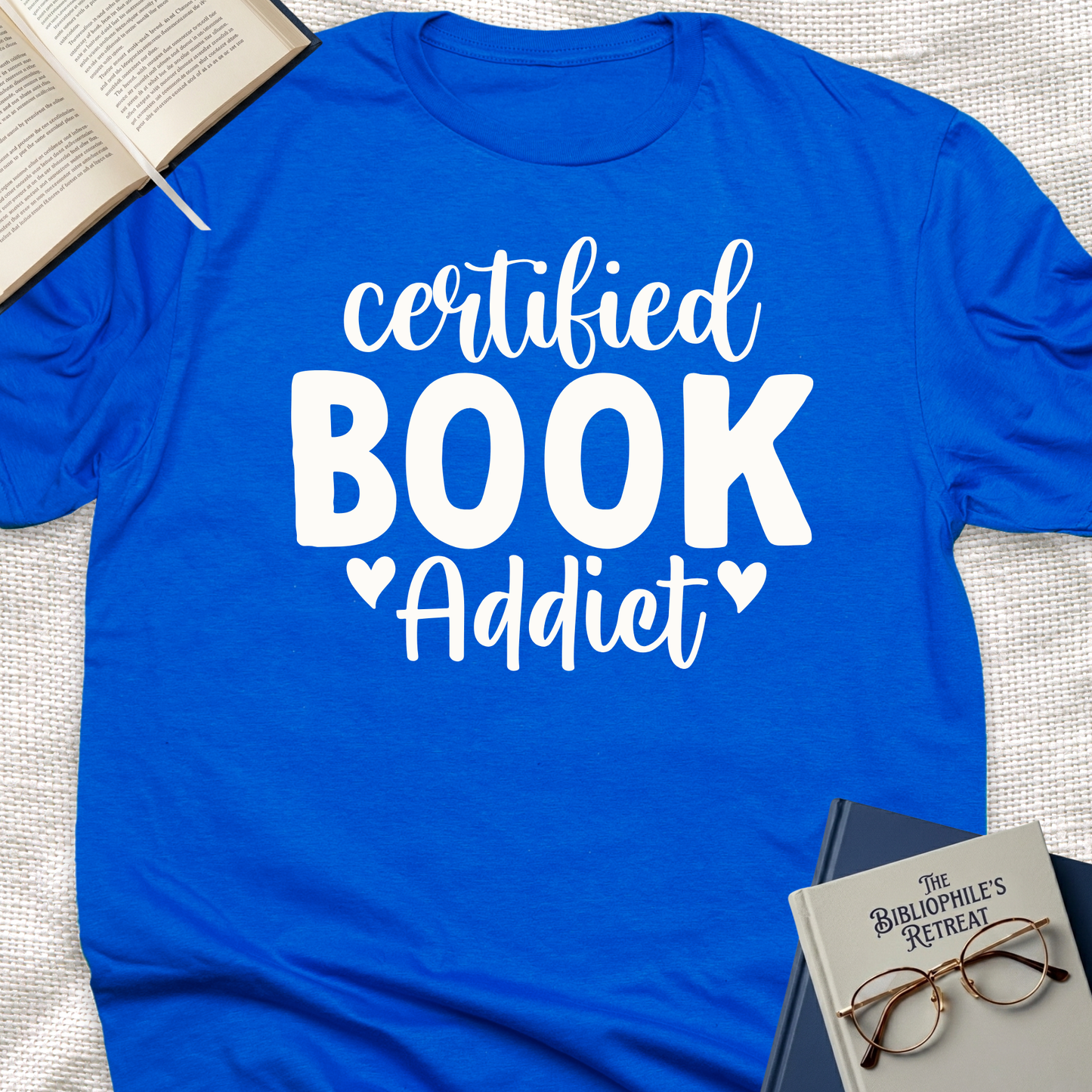 Certified Book Addict Tee